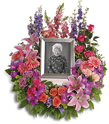 In Memoriam Wreath from Bakanas Florist & Gifts, flower shop in Marlton, NJ